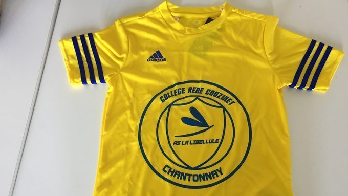 NOUVEAUTE AU COLLEGE – des maillots d’entrainements à l’AS disponible pour les 6èmes