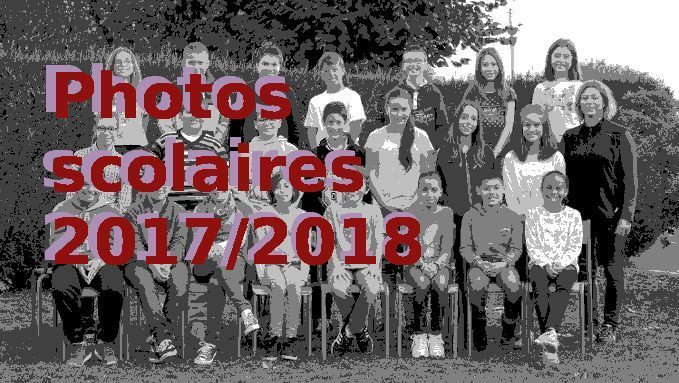 Vente des photos scolaires 2017-2018