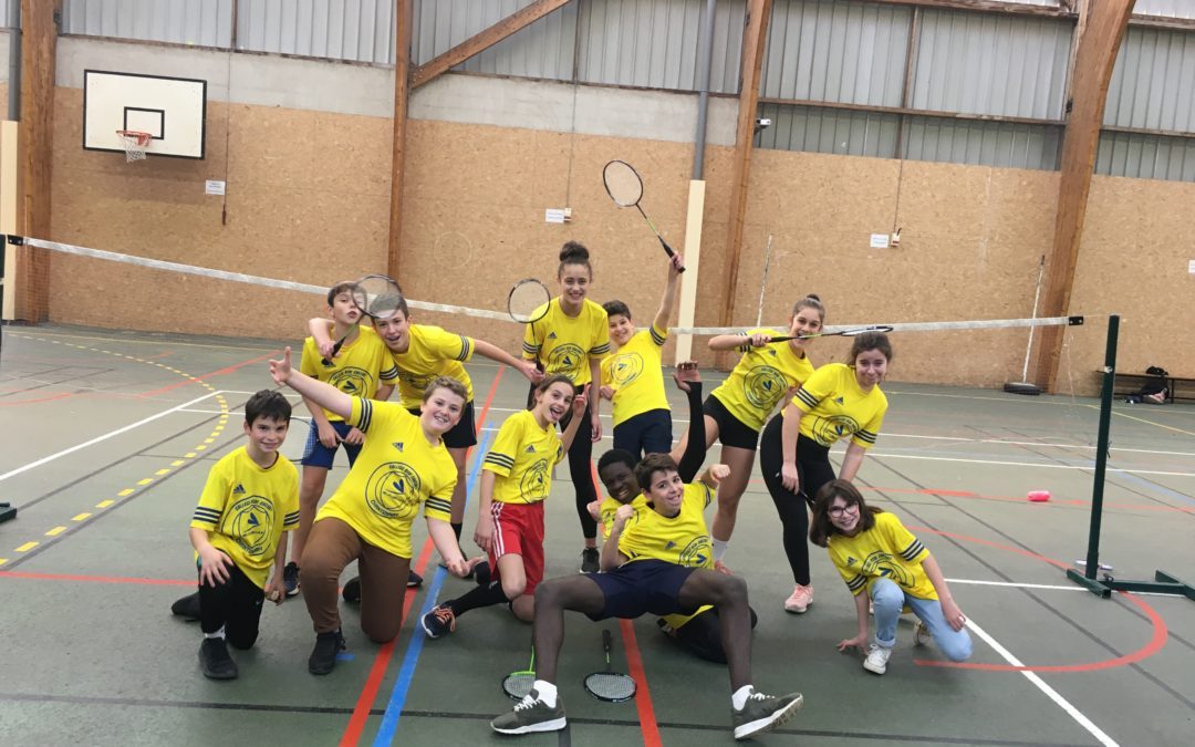 CHAMPIONNAT DE DISTRICT DE BADMINTON ET ANIMATION GYMNASTIQUE