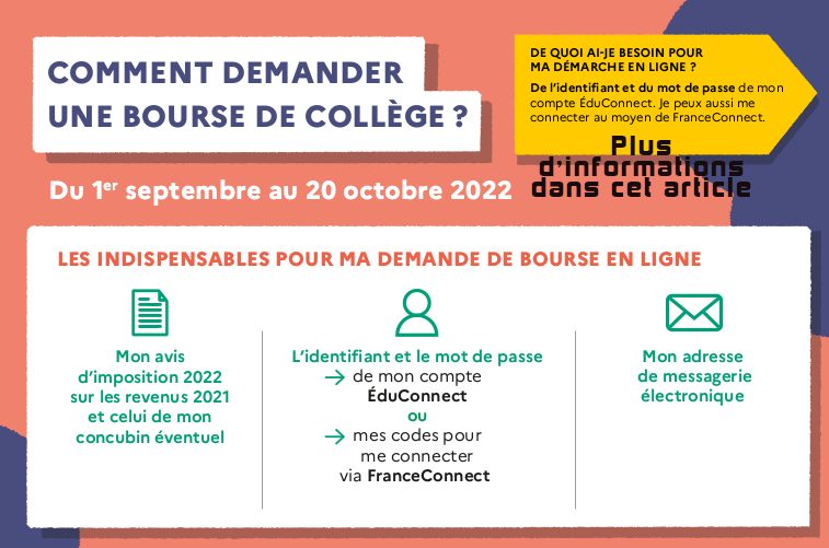 Bourses 2022/2023