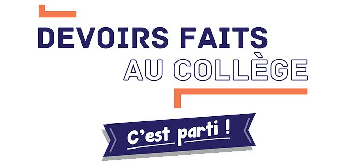 Démarrage de devoirs faits au collège dès lundi 26/09/22