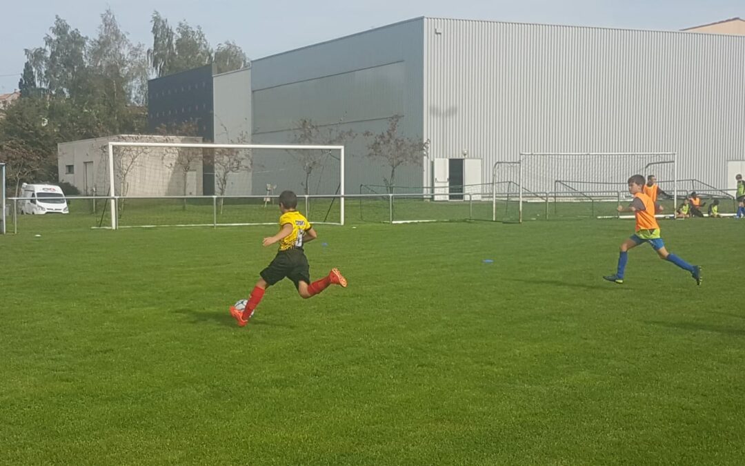 Championnat de District de football et découverte de la Gymnastique