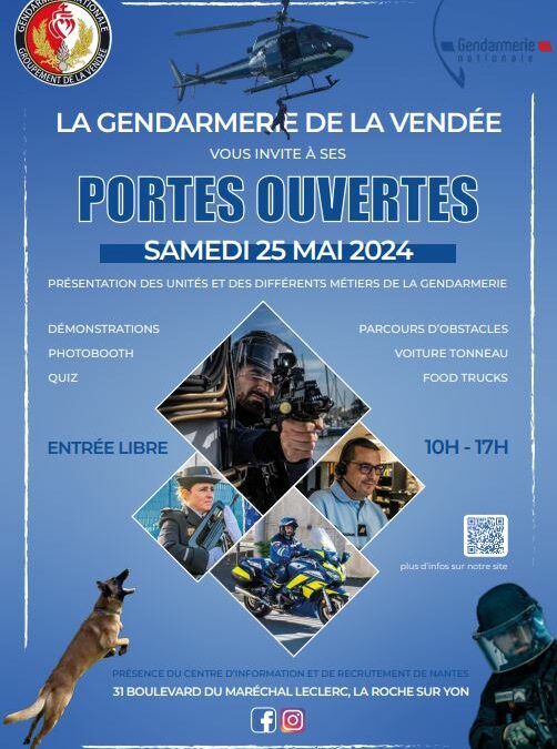 Les portes ouvertes :  Gendarmerie