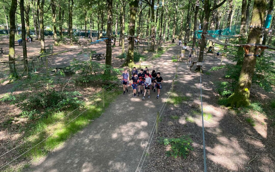 Sortie ACCROBRANCHE et LASER-GAME à TEPACAP VENDEE